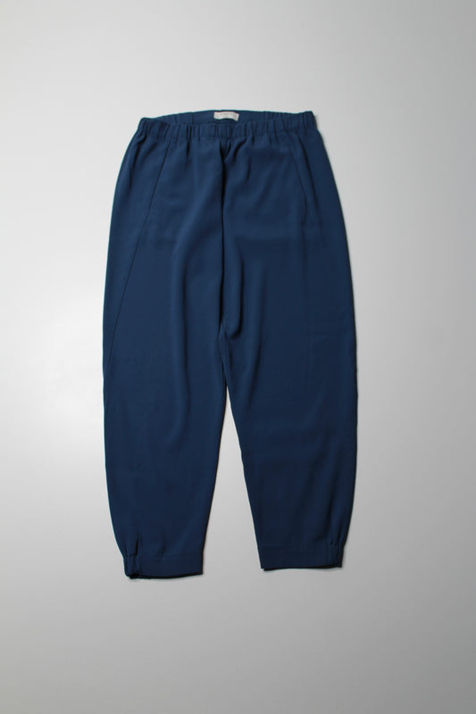 Aritzia Babaton teal 'dexter' dress pant jogger, size medium