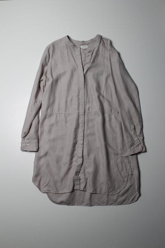 Aritzia Wilfred button front shirt dress, size medium