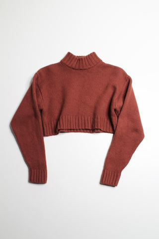 Aritzia wilfred Free cropped wool sweater, size xs (fits xs / xxs) (price reduced: was $30)