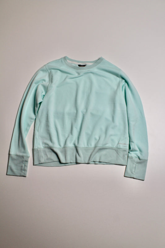 Eddie Bauer mint crew neck sweater, size xs (loose fit) (price reduced: was $30)