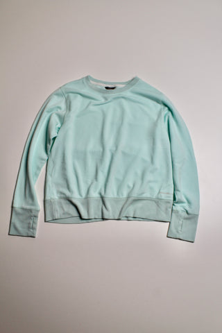 Eddie Bauer mint crew neck sweater, size xs (loose fit) (price reduced: was $30)