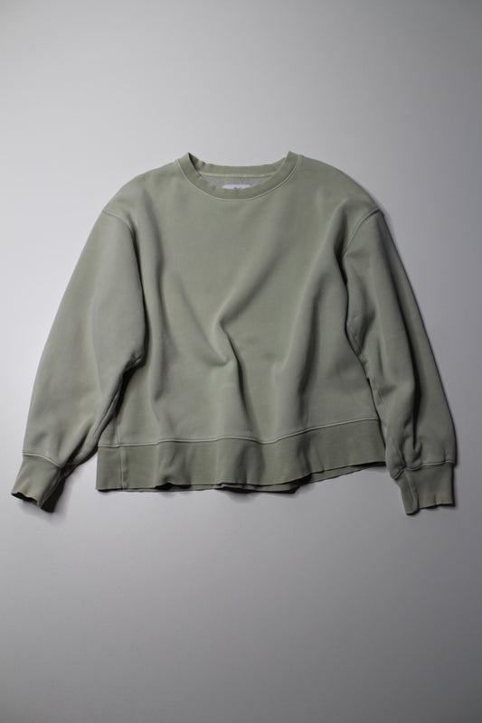 Aritzia TNA light green sweatshirt, size 2 (medium)