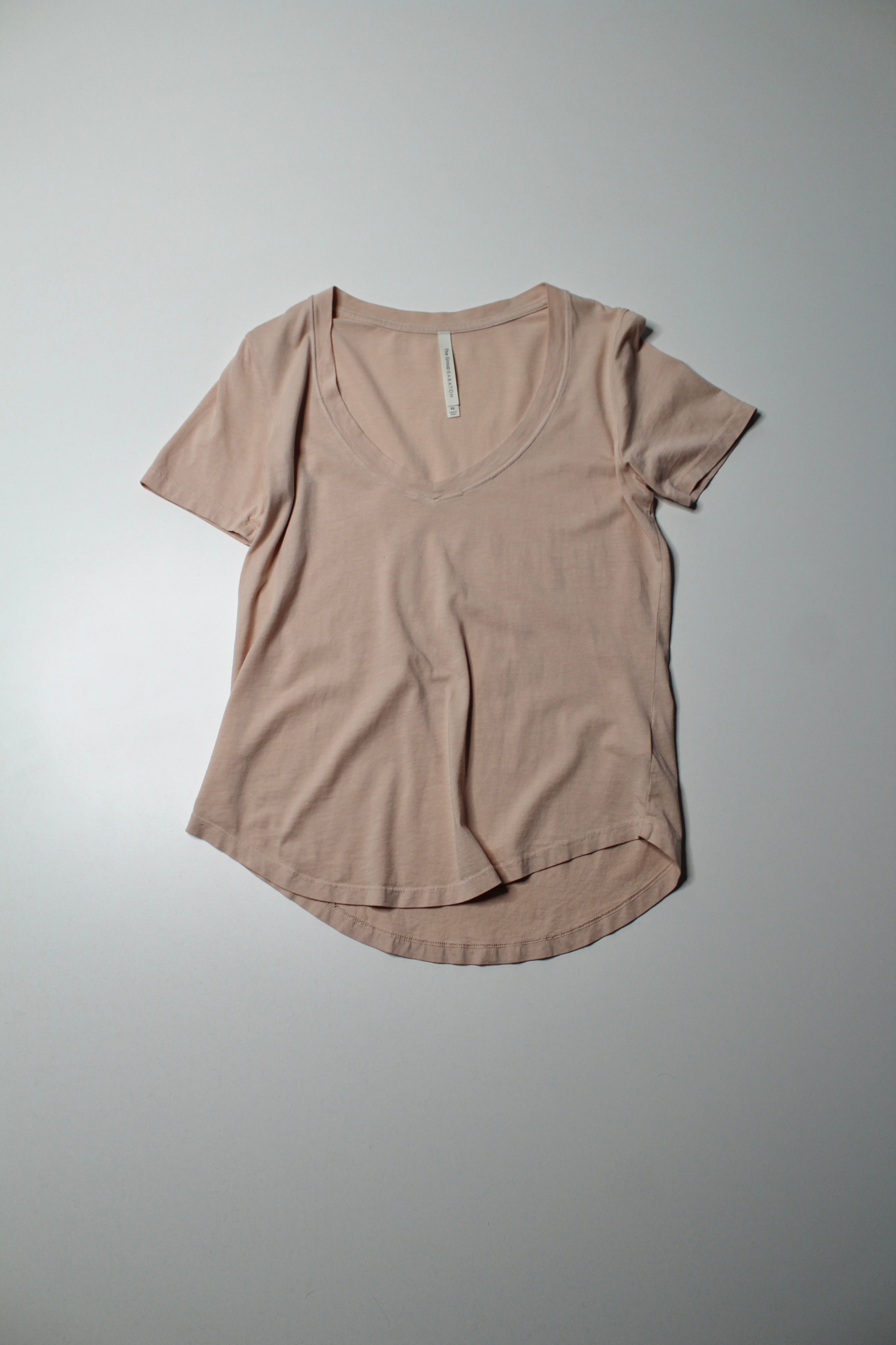 Wilfred free women's small 2024 taupe short sleeve blouse. NEW