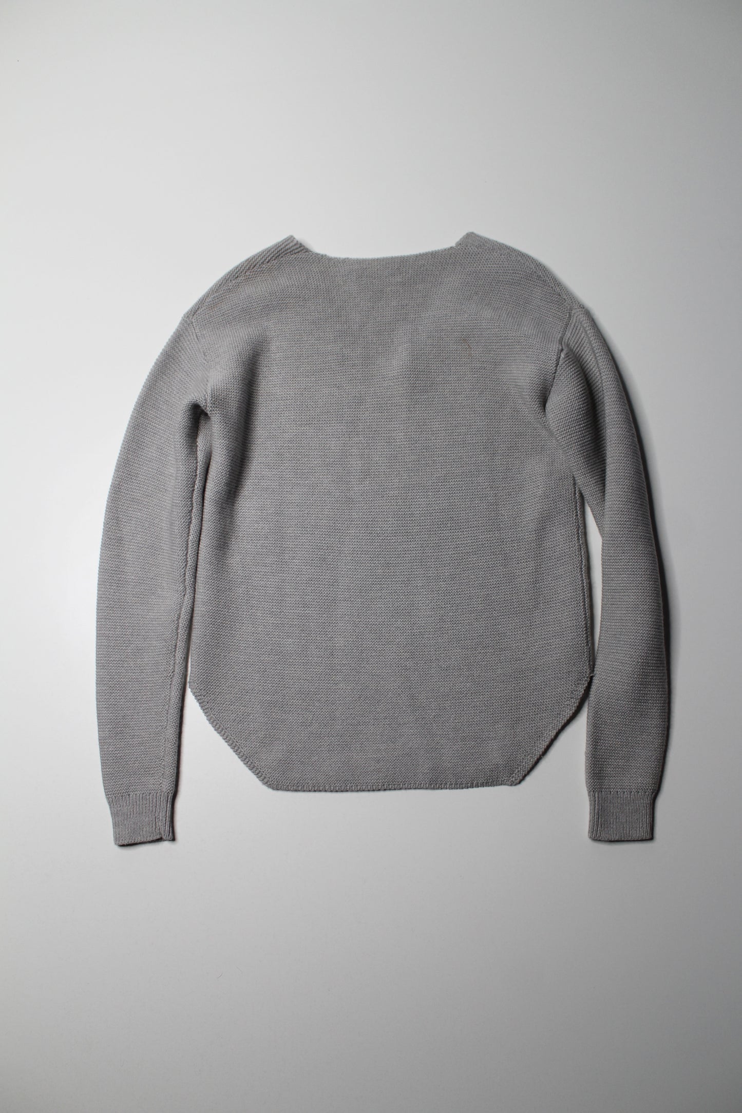 Aritzia Wilfred Free light grey textured sweater, size xxs (loose fit)