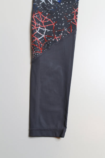 Zella grey/ multicolor mesh leggings, size small (price reduced: was $30)