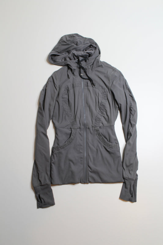 Lululemon grey ‘dance studio’ jacket, size 4 *reversible (additional 20% off)