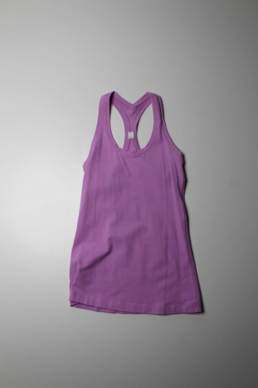 Lululemon purple/pink  ‘cool racerback’ tank, size 4