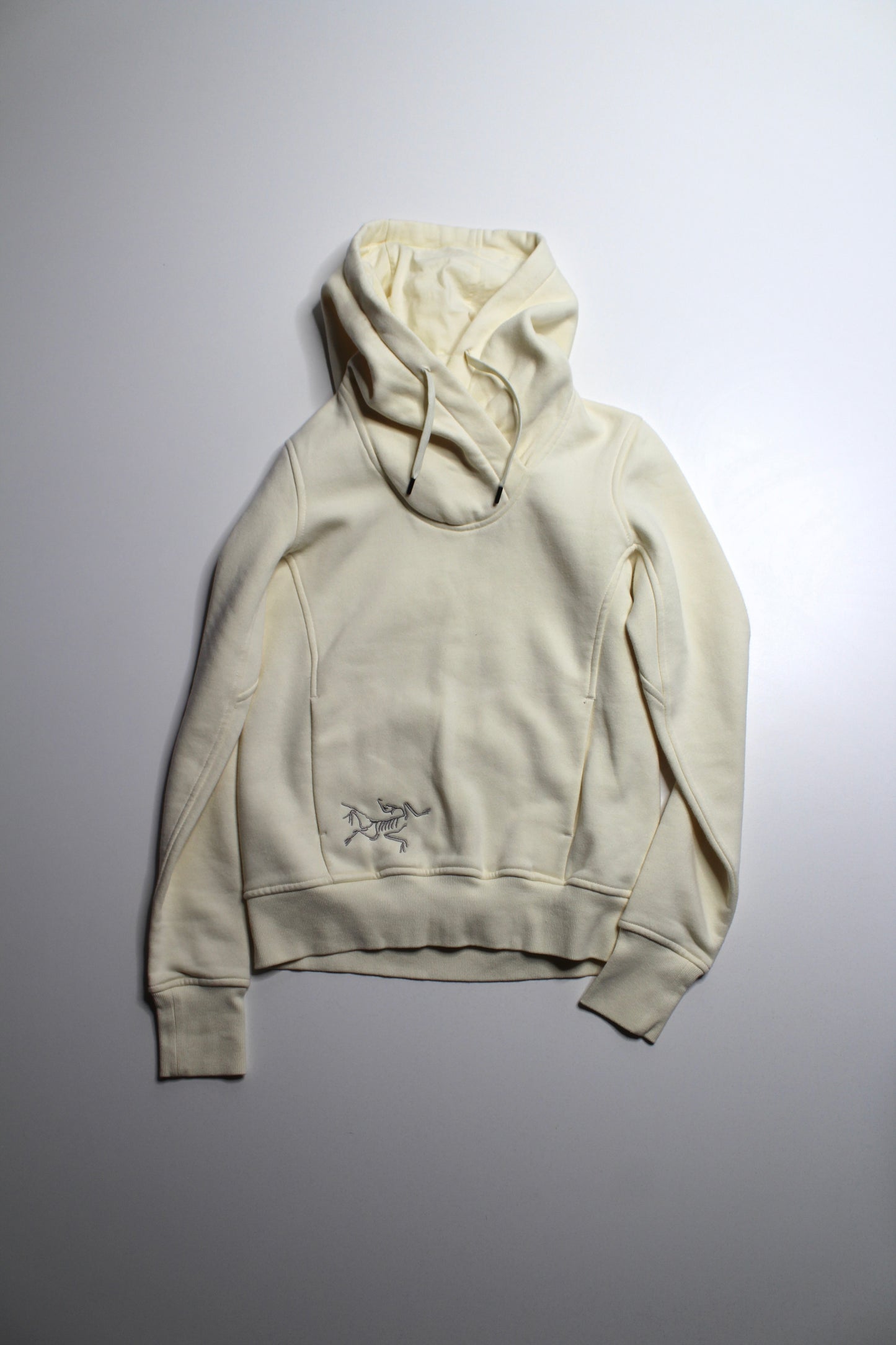 Arc’teryx cream hoodie, size small (relaxed fit)