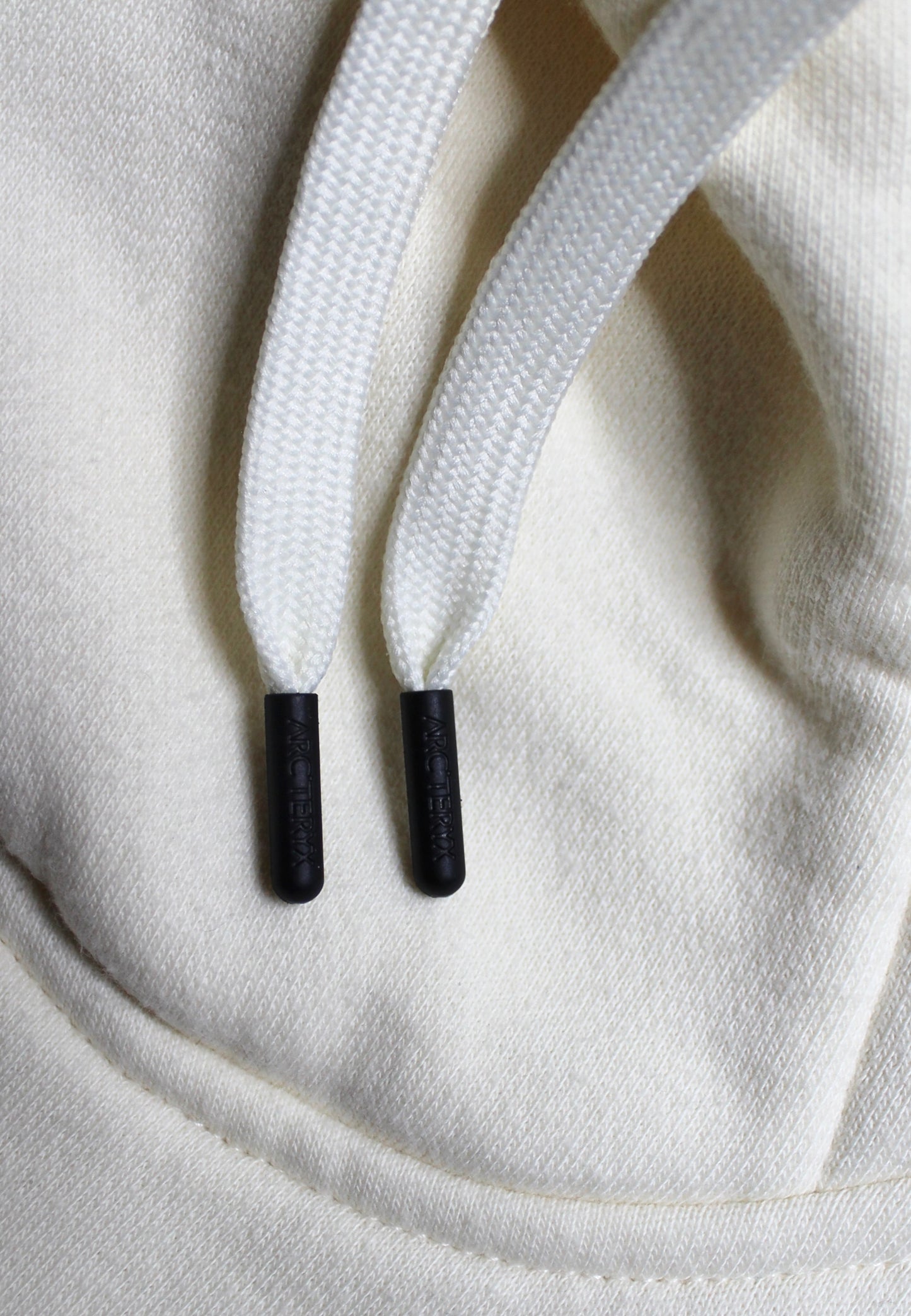 Arc’teryx cream hoodie, size small (relaxed fit)