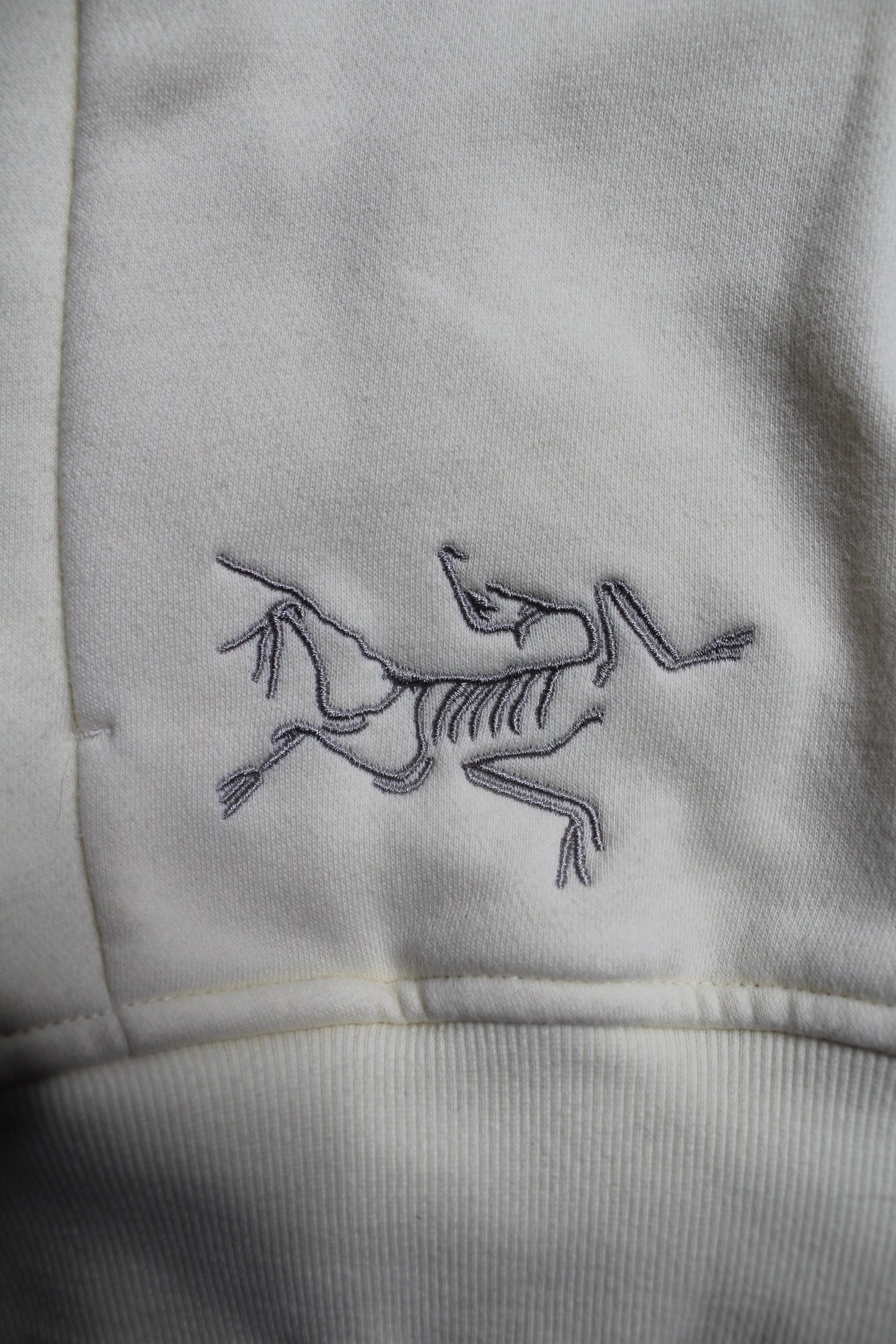 Arc’teryx cream hoodie, size small (relaxed fit)