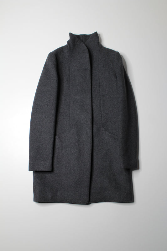 Aritzia Wilfred dark grey ‘cocoon’ coat, size xs *new without tags