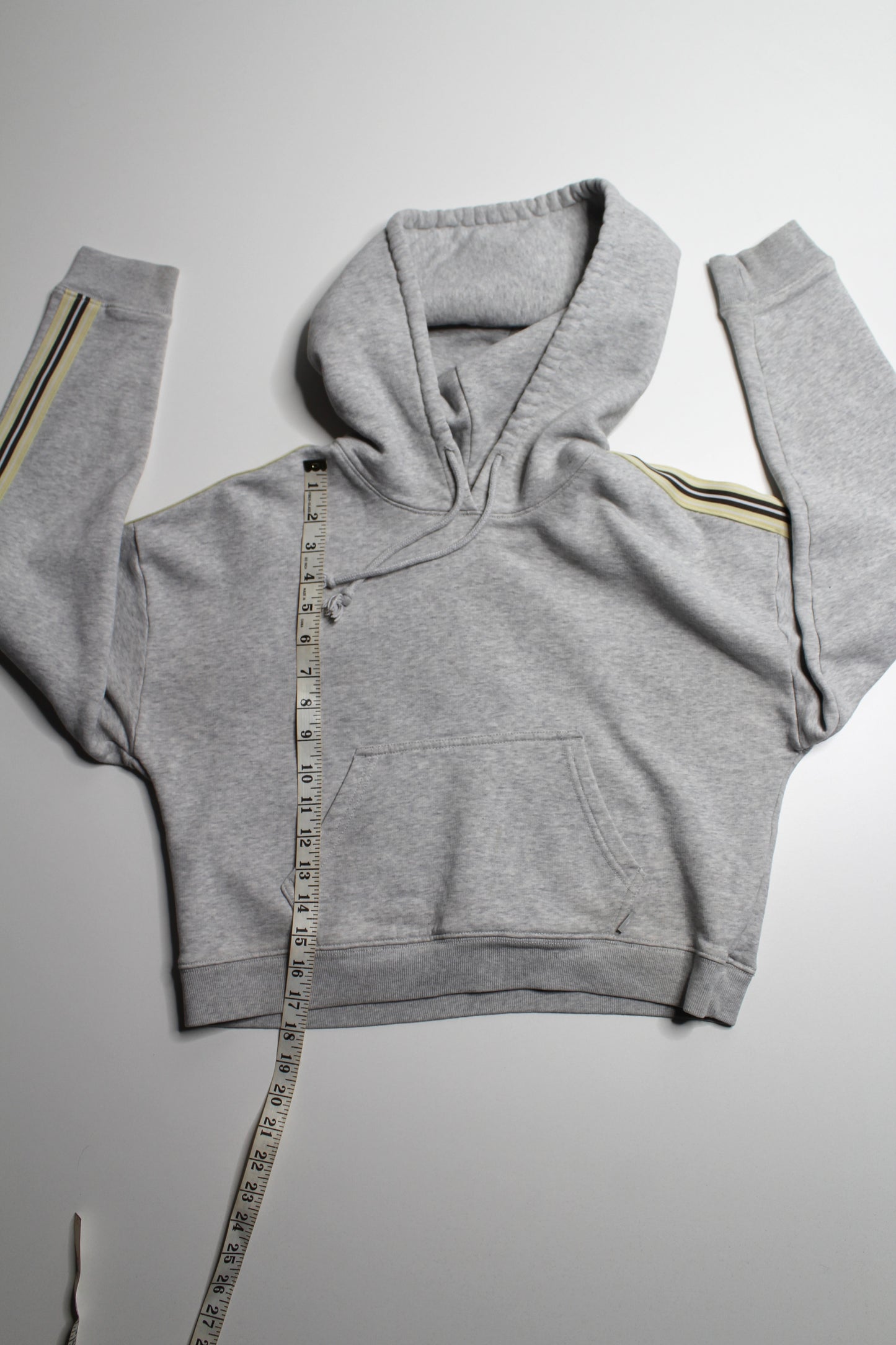 Aritzia TNA heathered grey 'iconic' hoodie, size xxsmall (oversized fit) (fits xxs-small)