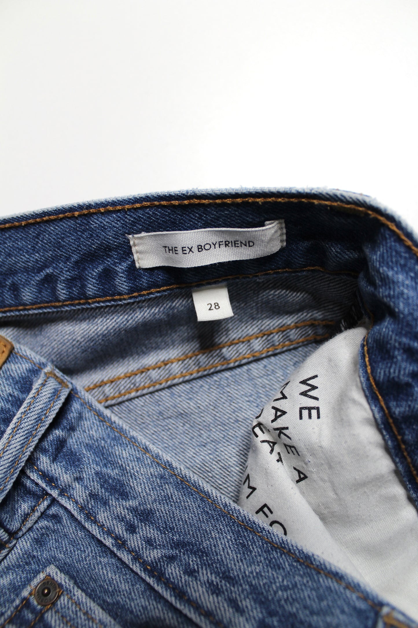 Aritzia Denim forum  'ex boyfriend' jeans, size 28