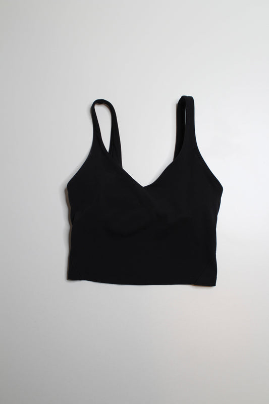 Lululemon black align tank, size 2