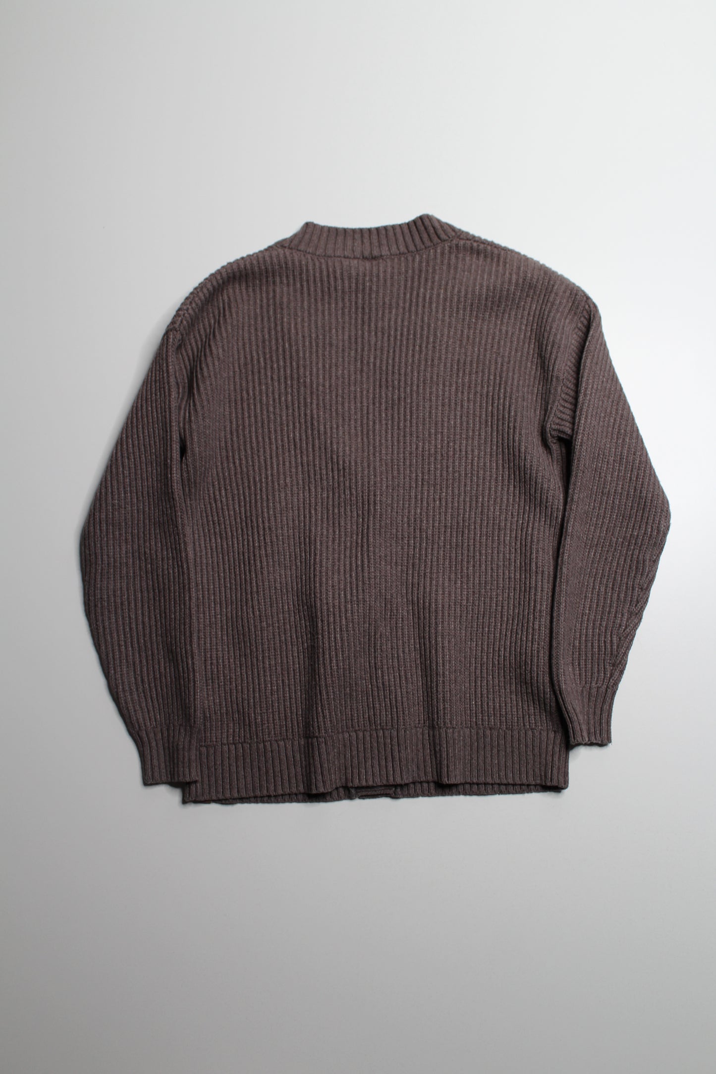 Tentree brown knit cardigan, size xsmall (oversized fit) fits xs/small