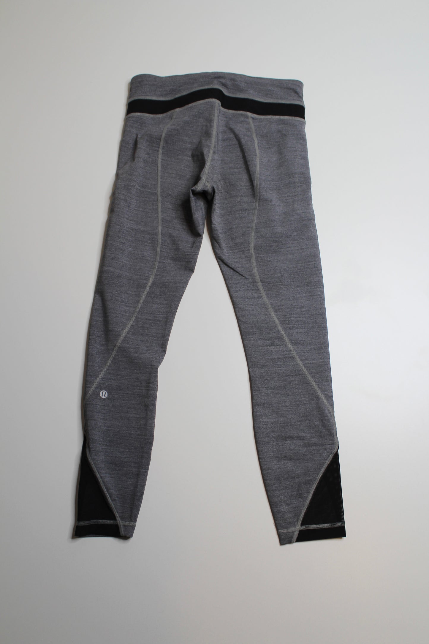 Lululemon grey inspire crop legging, size 6  (price reduced: was $38)