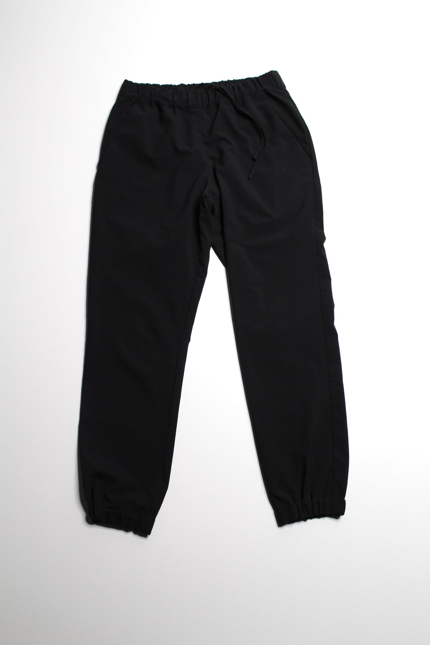 MEC black lightweight wind resistant joggers, size 6