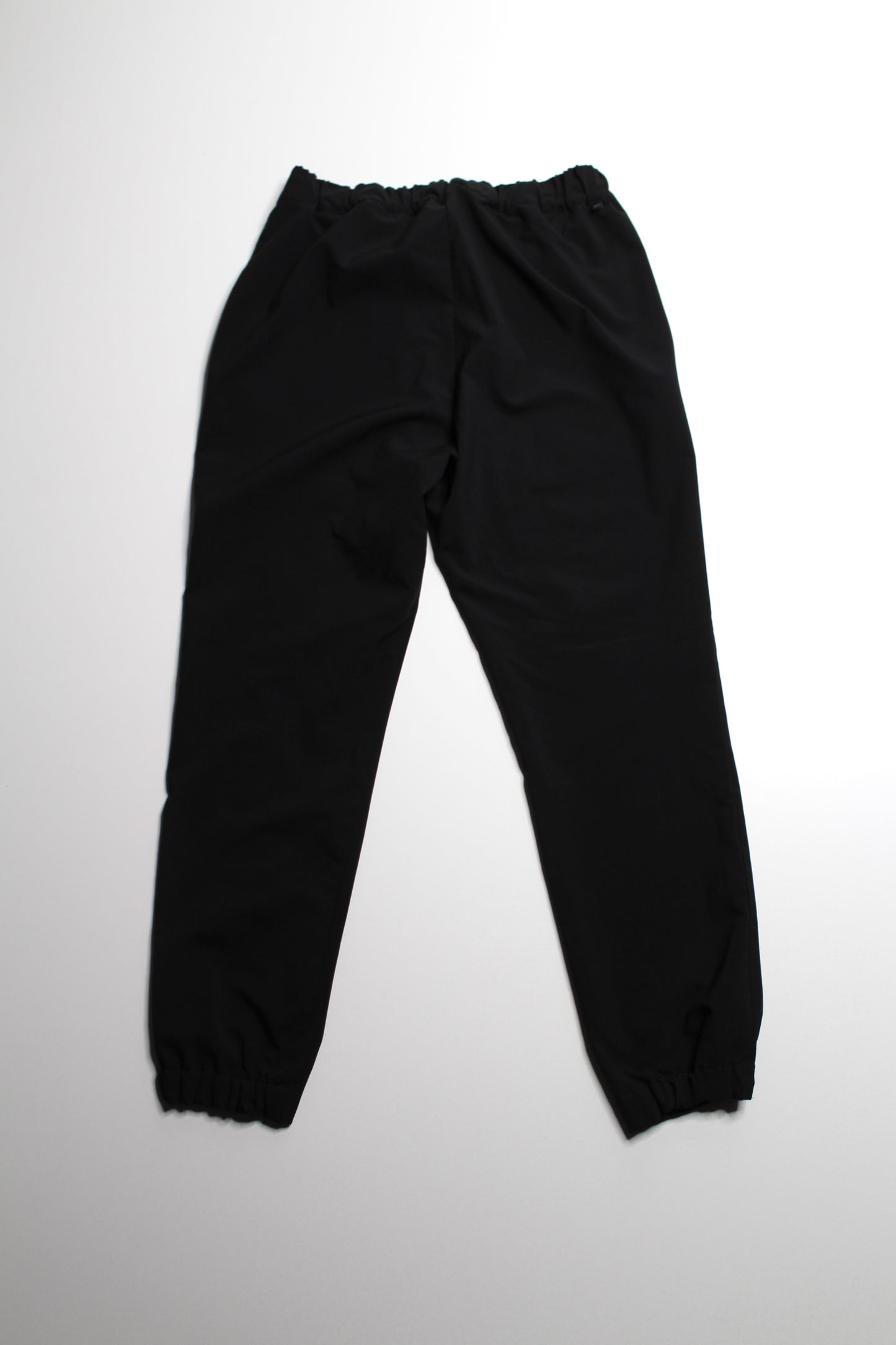 MEC black lightweight wind resistant joggers, size 6