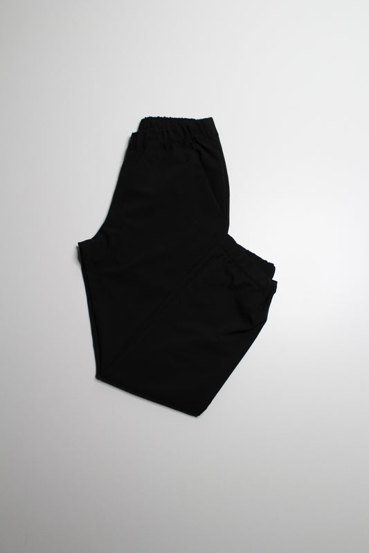 MEC black lightweight wind resistant joggers, size 6