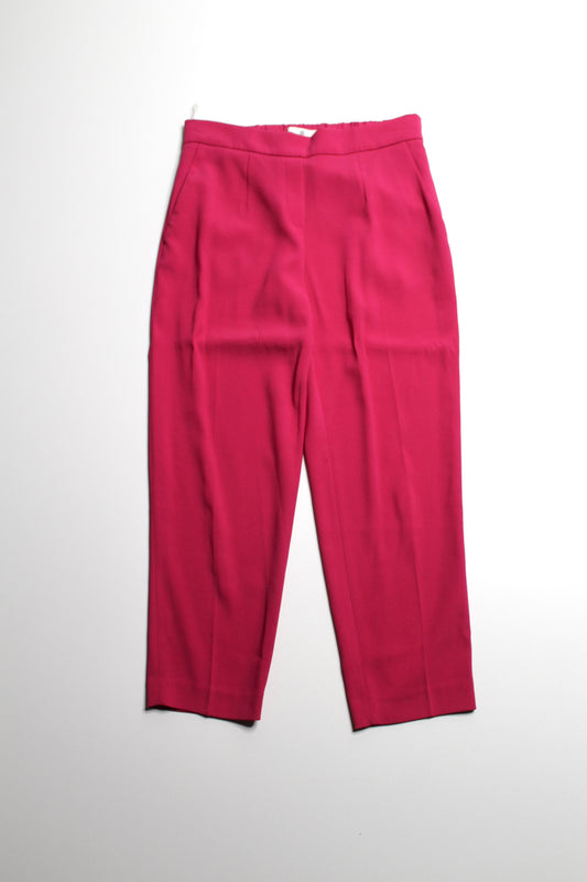 Aritzia Babaton hot pink 'Conan' dress pants, size 4
