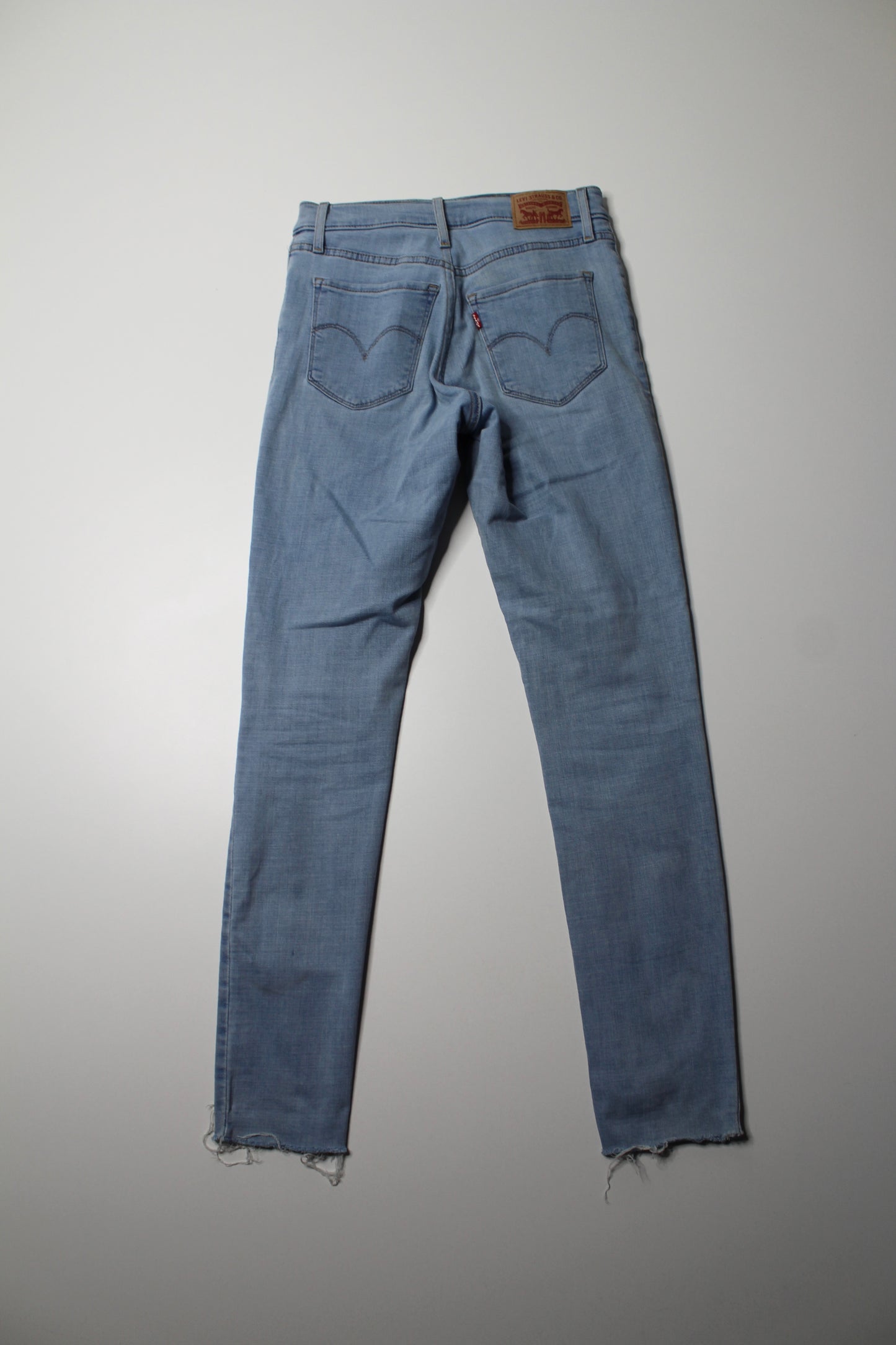 Levis light wash high rise jeans, size 27 (30") (price reduced: was $48)