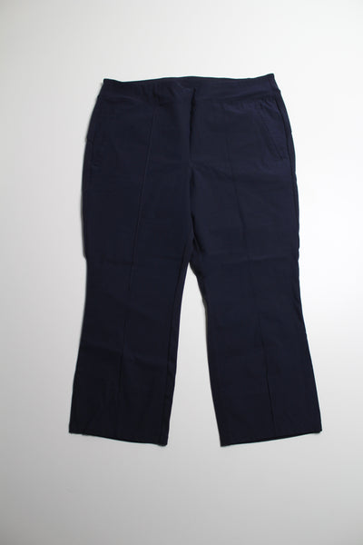 Athleta navy endless high rise cropped pant, size 22 (price reduced: was $48)