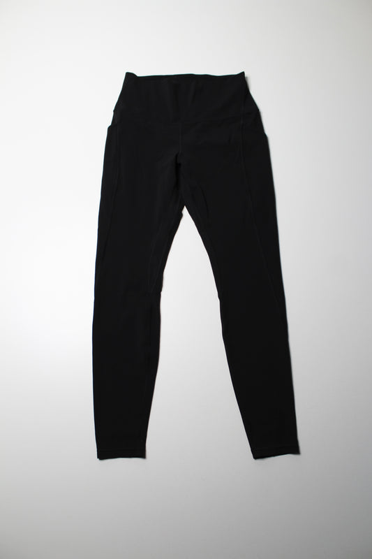 Lululemon black ‘align’ leggings, size 6 (25”) *pockets