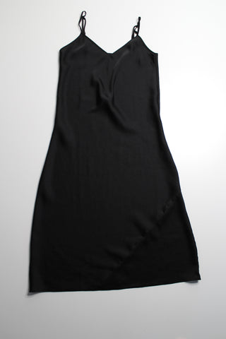 Knix x The Birds Papaya black slip dress, size medium (price reduced: was $48)