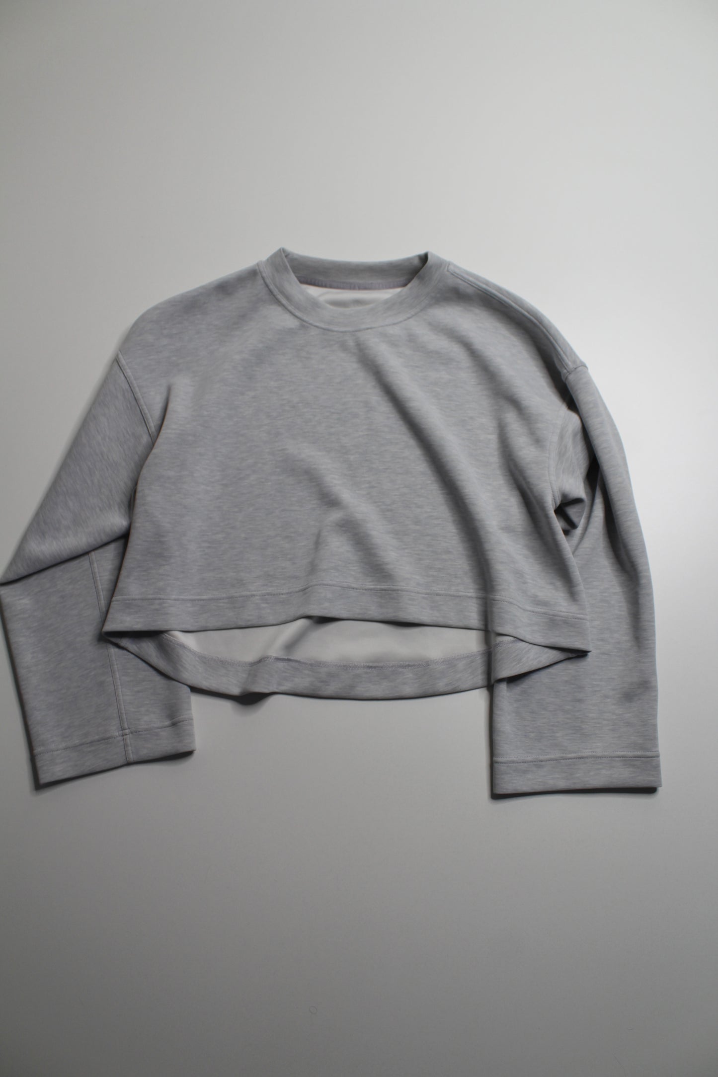 Lululemon heathered stargaze seek softness pullover sweater, no size. fits like 8 (loose fit) (price reduced: was $58)