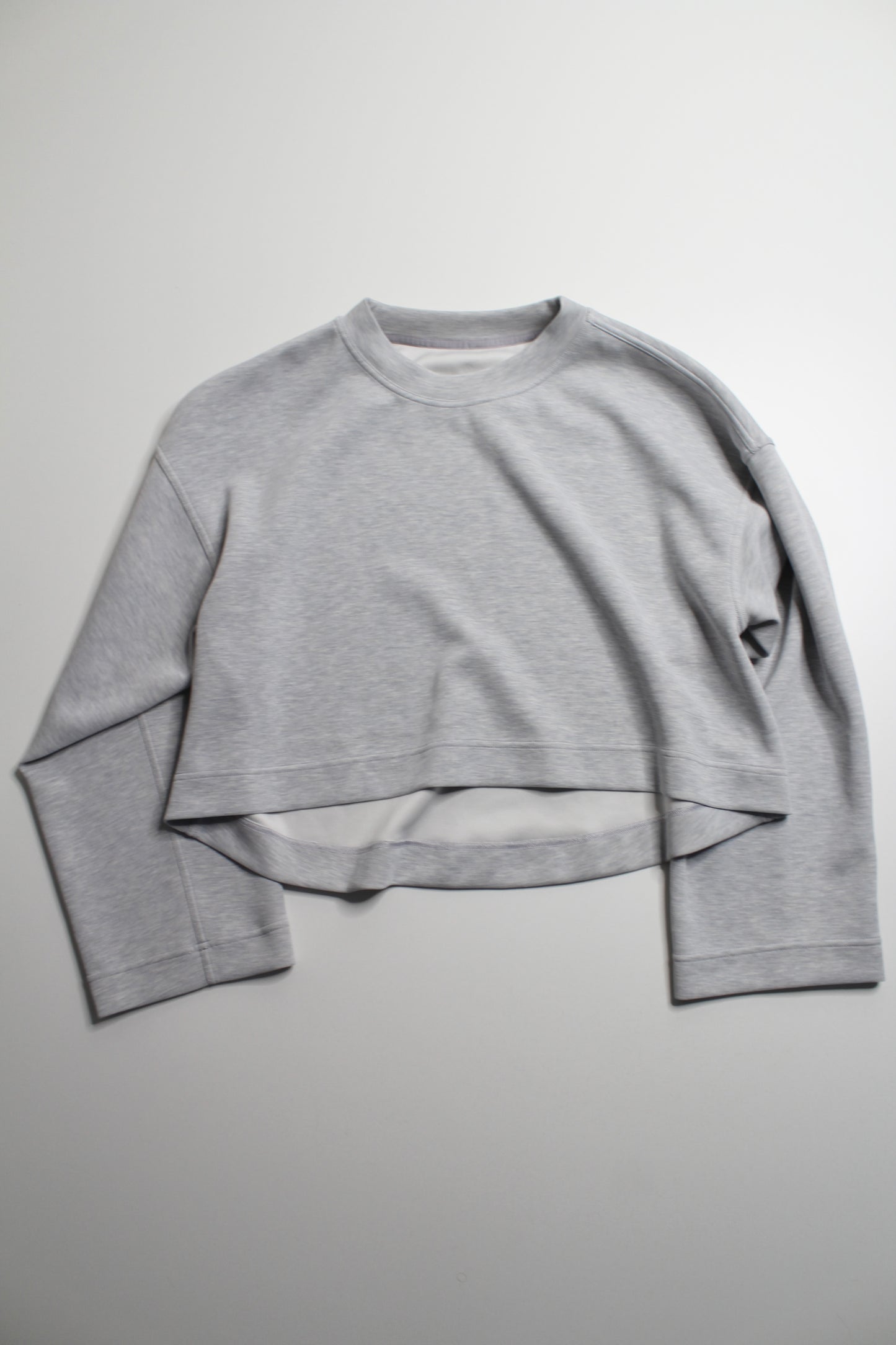 Lululemon heathered stargaze seek softness pullover sweater, no size. fits like 8 (loose fit) (price reduced: was $58)