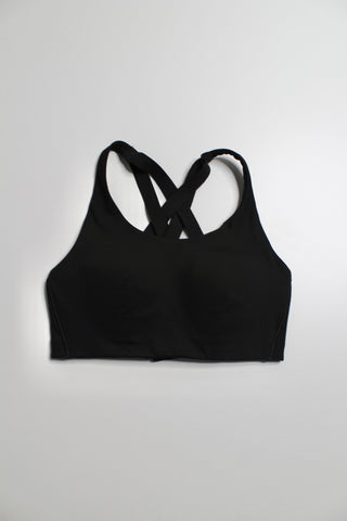 Lululemon black energy bra, size 32D *high support (fits like 4)
