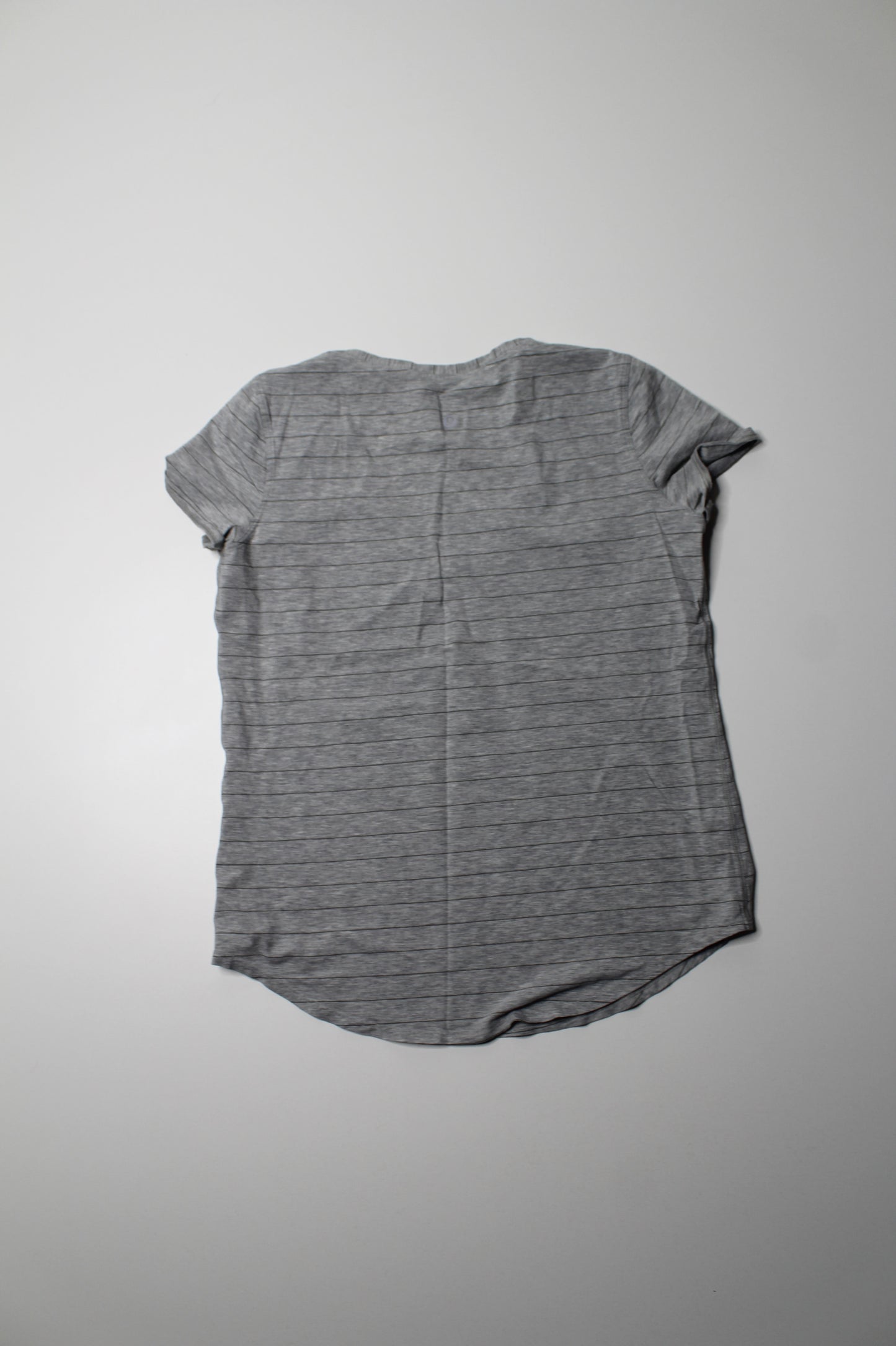 Lululemon striped v neck love t shirt, no size. Fits like 6 (relaxed fit)