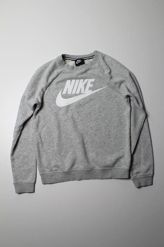 Nike grey crew neck sweatshirt, size xs (loose fit)