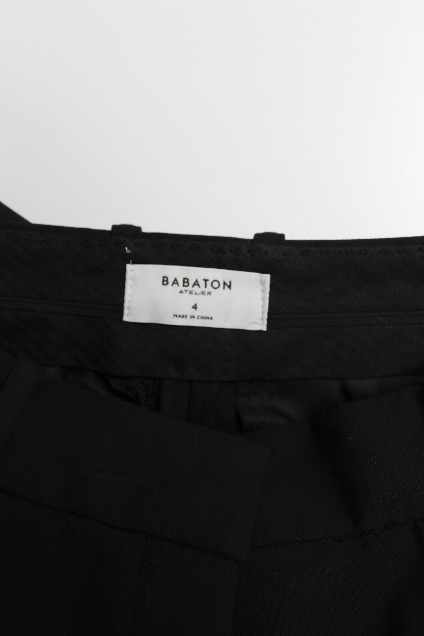 Aritzia Babaton black dress pant, size 4