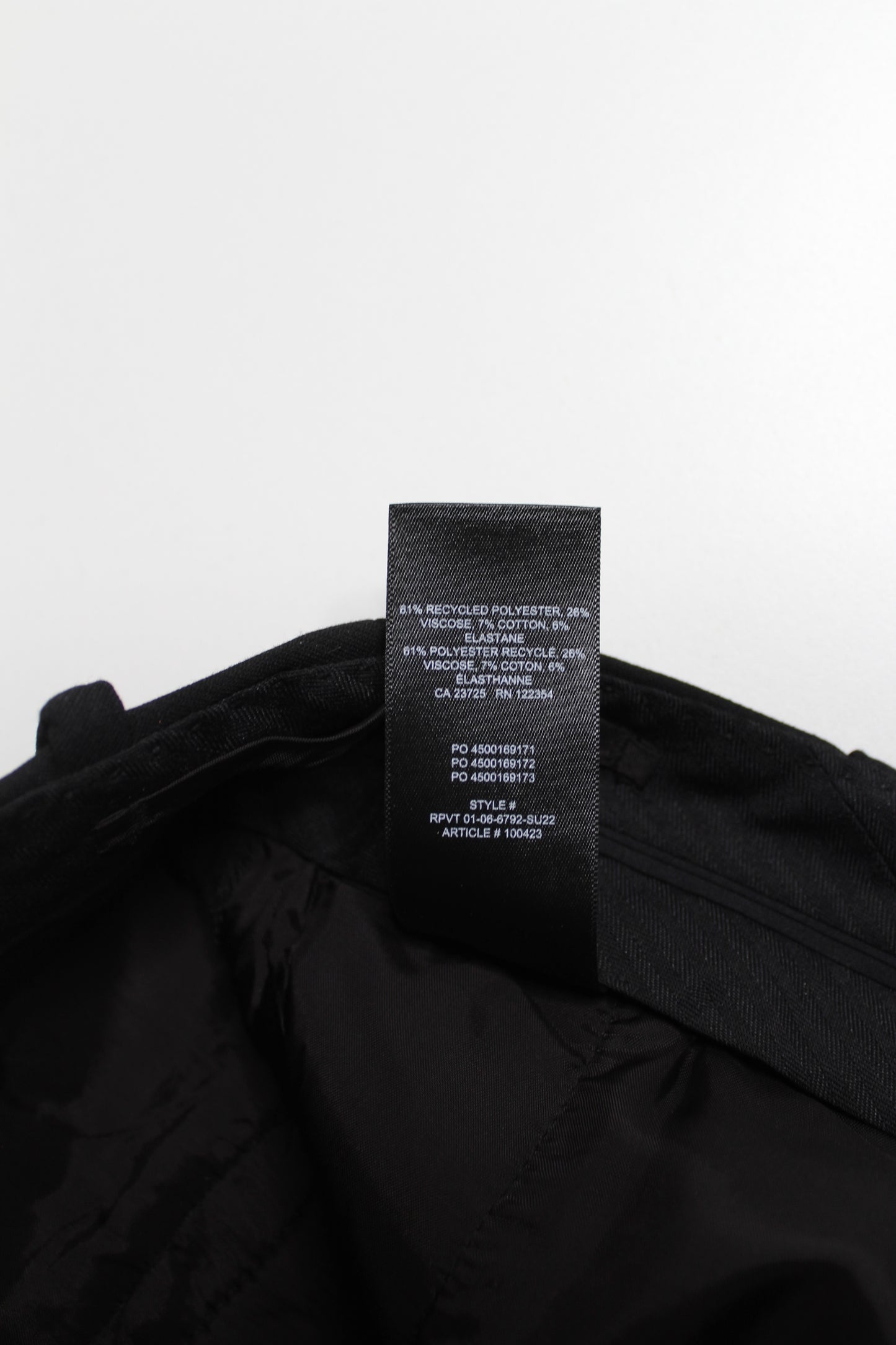 Aritzia Babaton black dress pant, size 4
