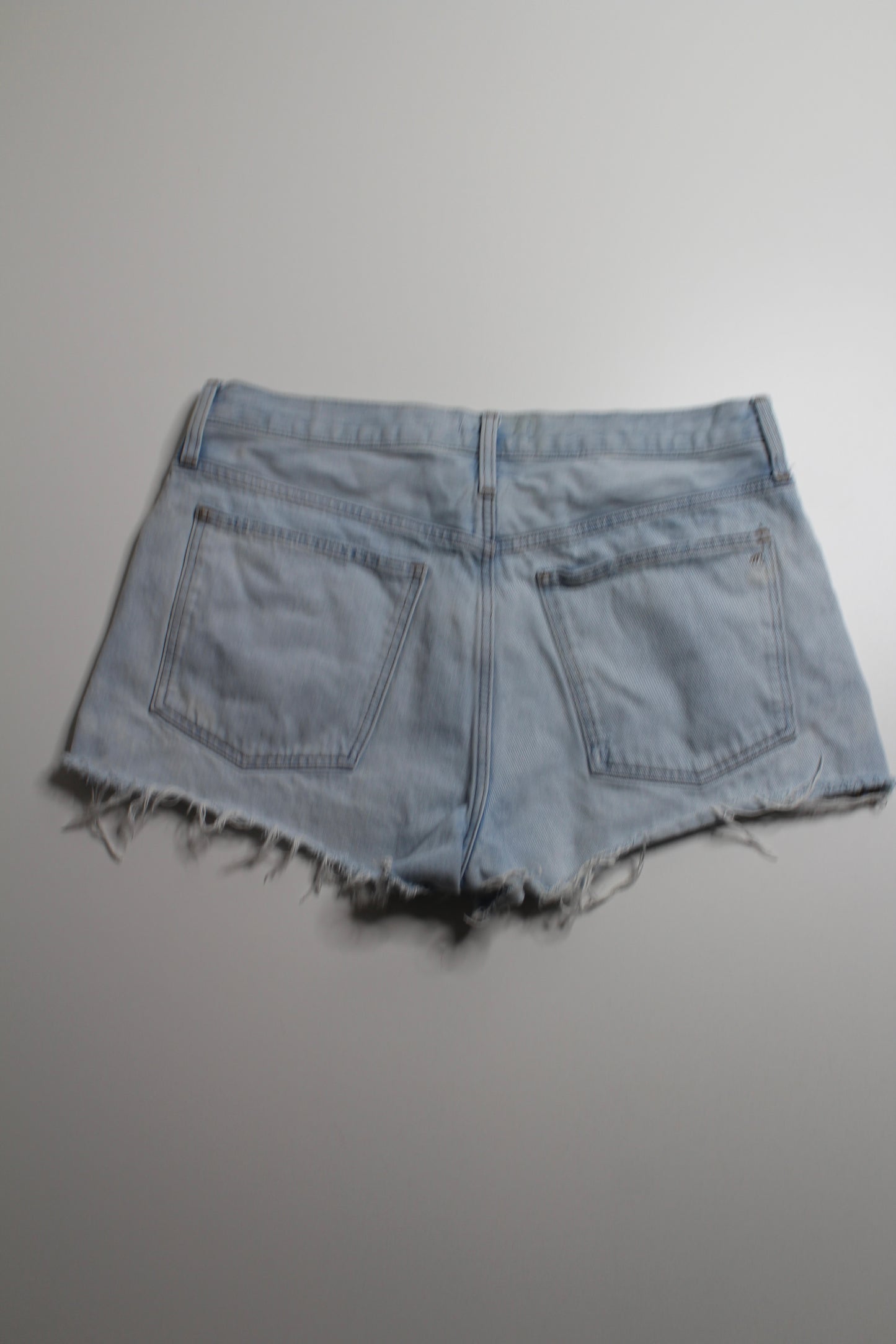 Madewell cut off relaxed denim jean shorts, size 31 (additional 50% off)