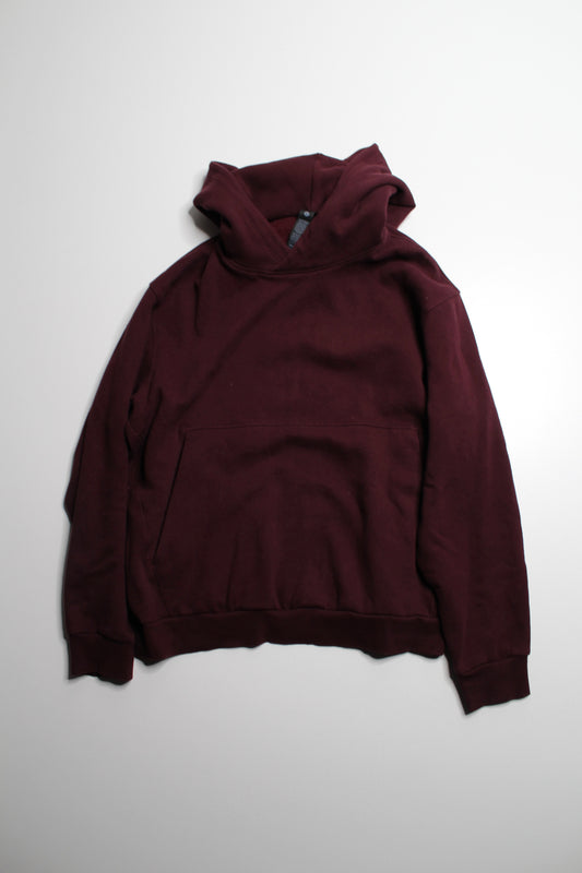 Lululemon maroon mens steady state hoodie, size medium (was $48)