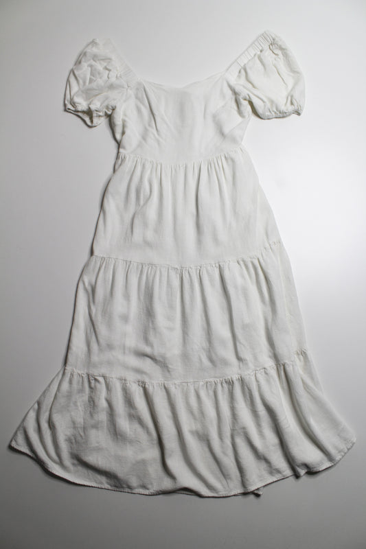 Sadie & Sage off white boho style dress, size large