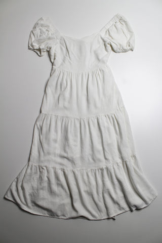 Sadie & Sage off white boho style dress, size large (price reduced: was $42) (additional 20% off)
