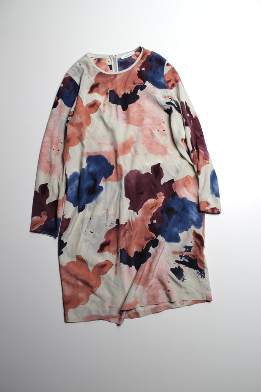 Samsøe Samsøe watercolor print silk dress, size large