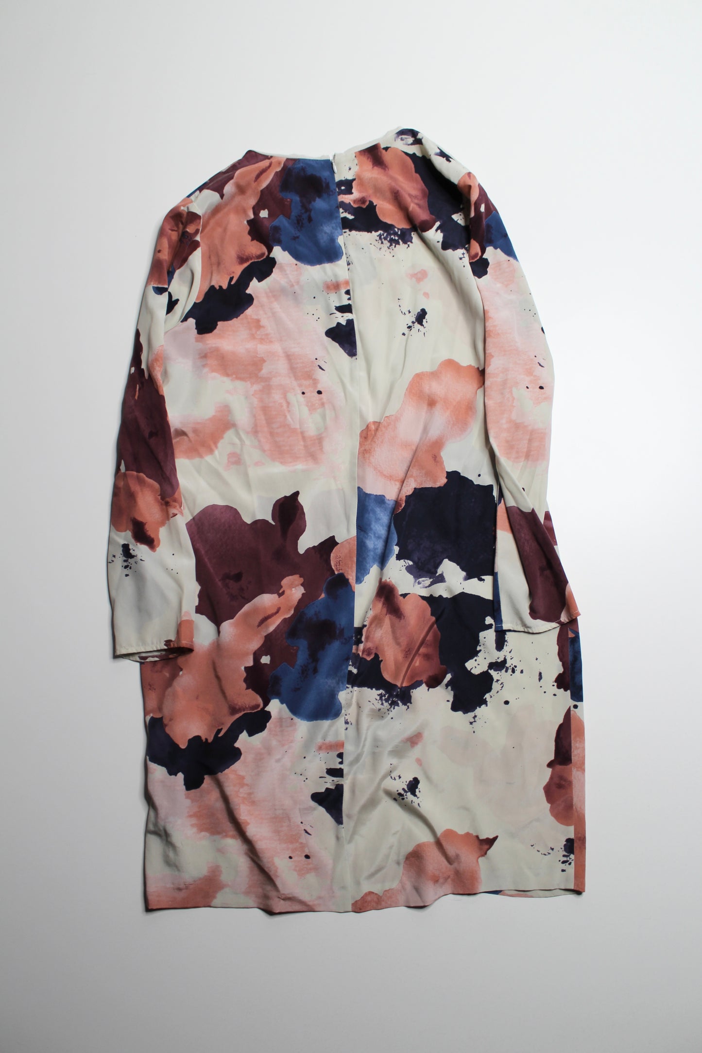 Samsøe Samsøe watercolor print silk dress, size large