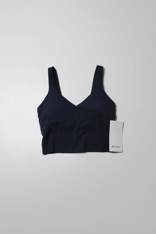 Lululemon true navy ‘align’ tank, size 6 *new with tags