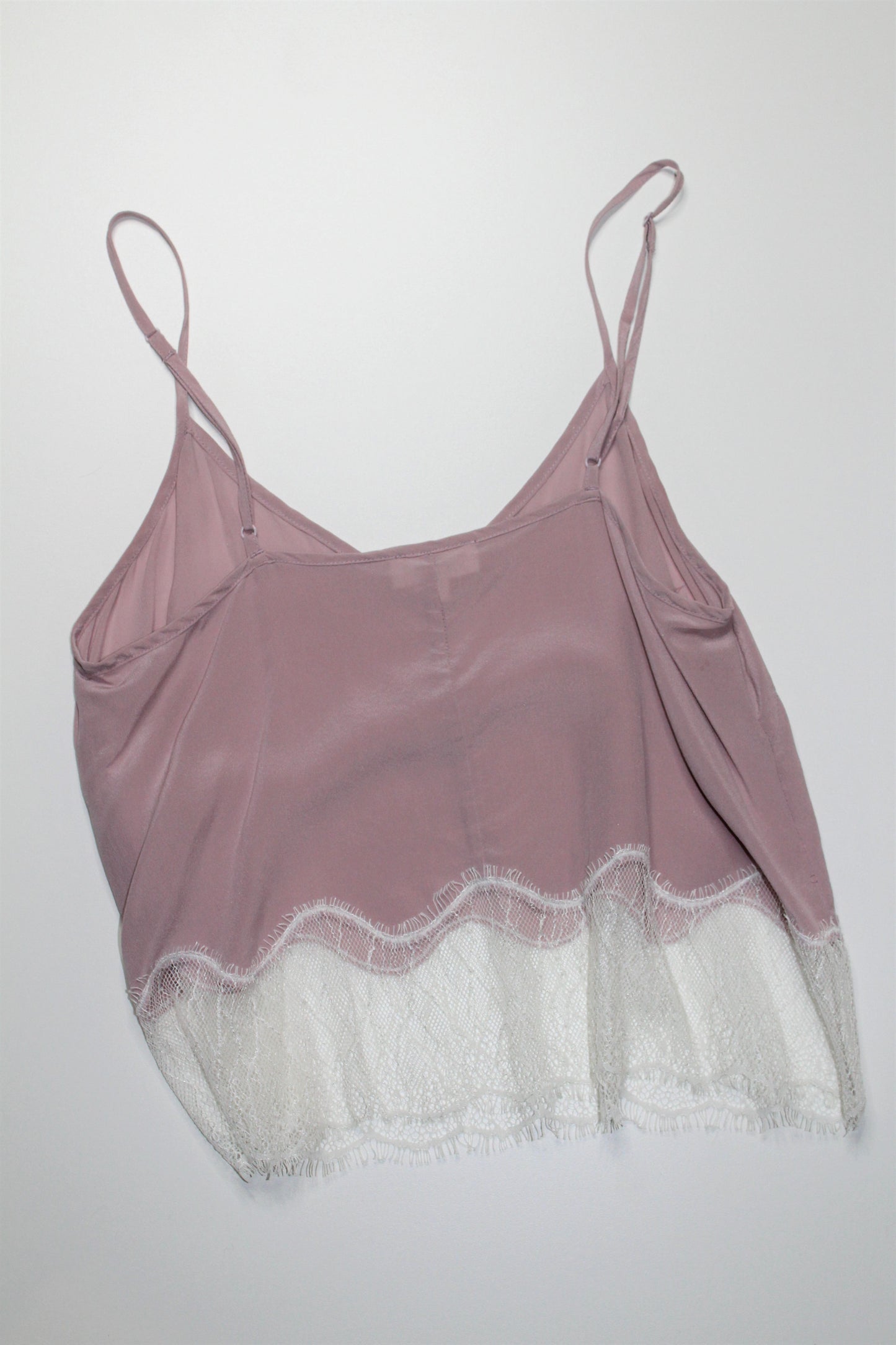 Aritzia wilfred free light pink silk chimere camisole, size xs (loose fit) (price reduced: was $25)