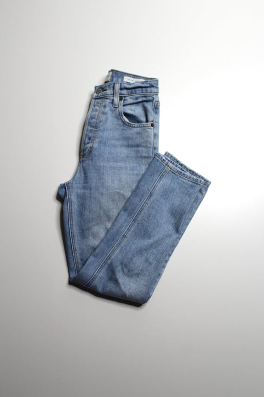 Aritzia denim forum the ‘yoko high rise slim’ jeans, size 24 (26L)