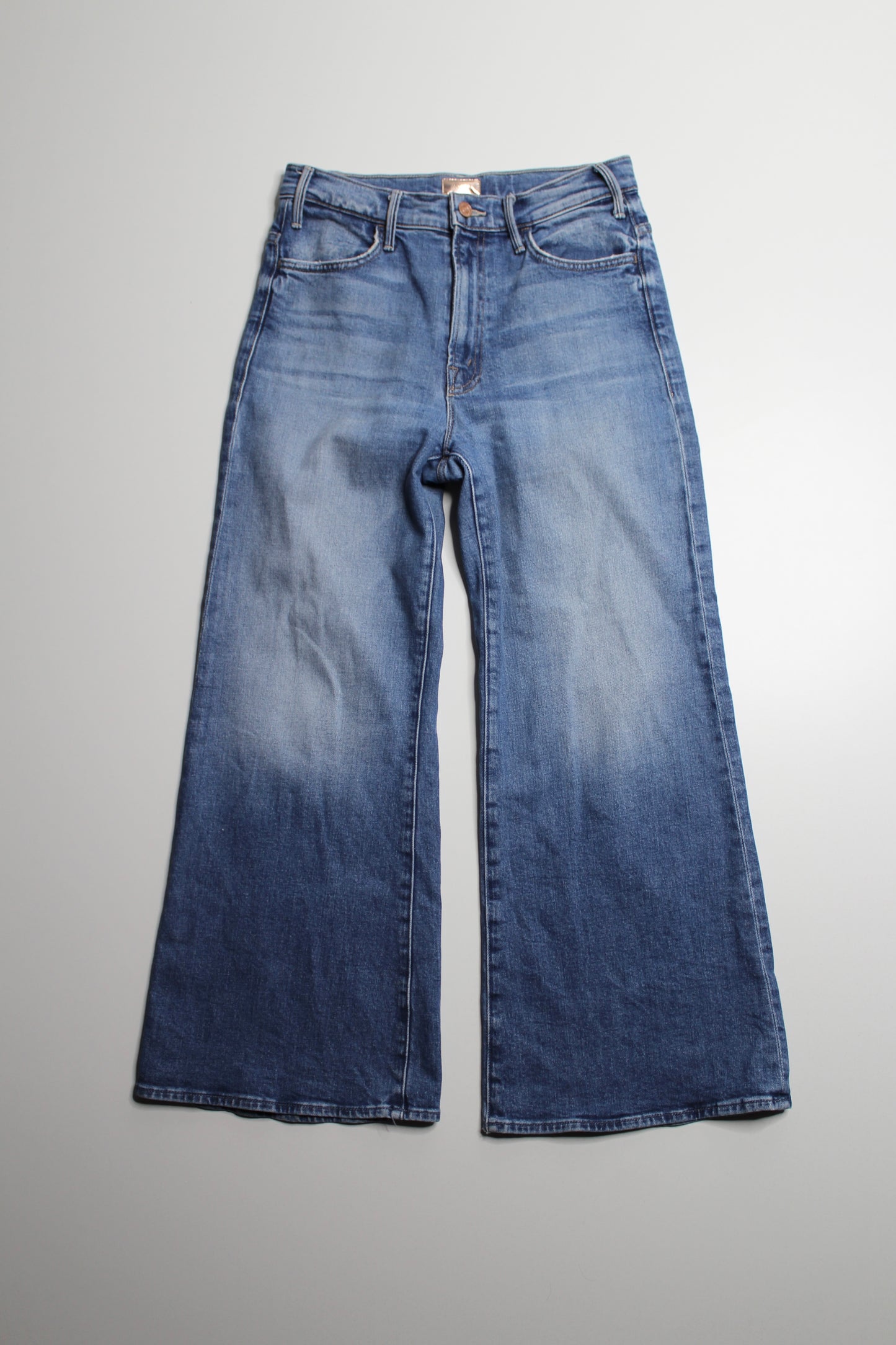 Mother high on the hog ‘the hustler roller ankle’ jeans, size 28 (28")