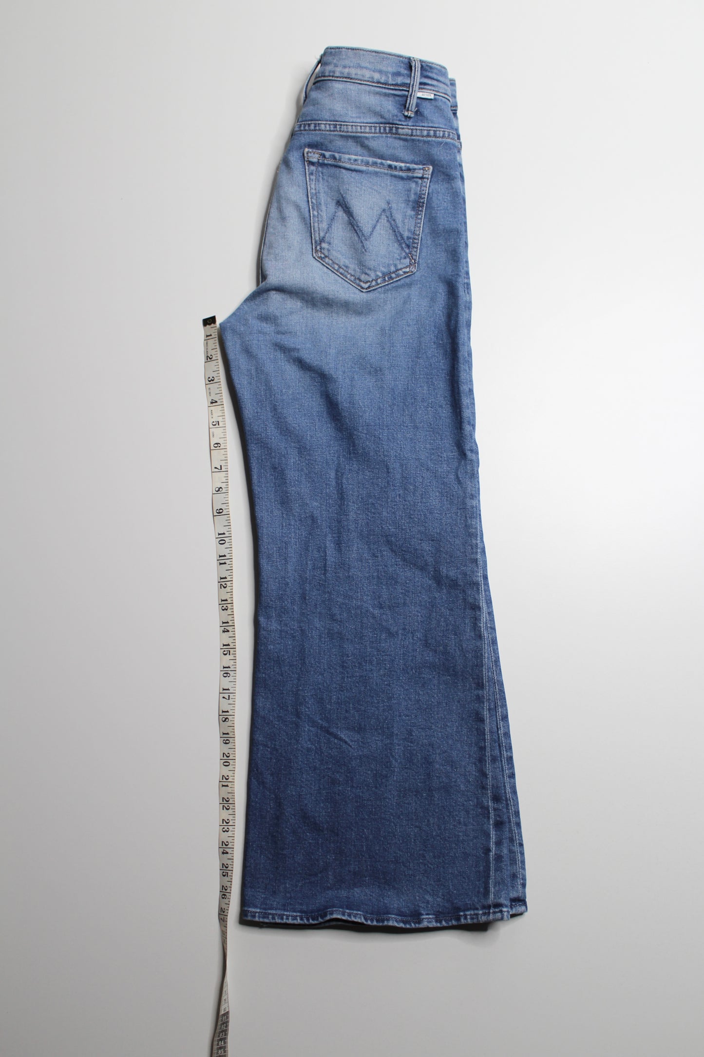 Mother high on the hog ‘the hustler roller ankle’ jeans, size 28 (28")