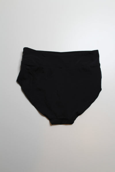 Lululemon black reversible all that glimmers bikini bottoms. No size.Fits like medium.  Fits like 6/8 *new