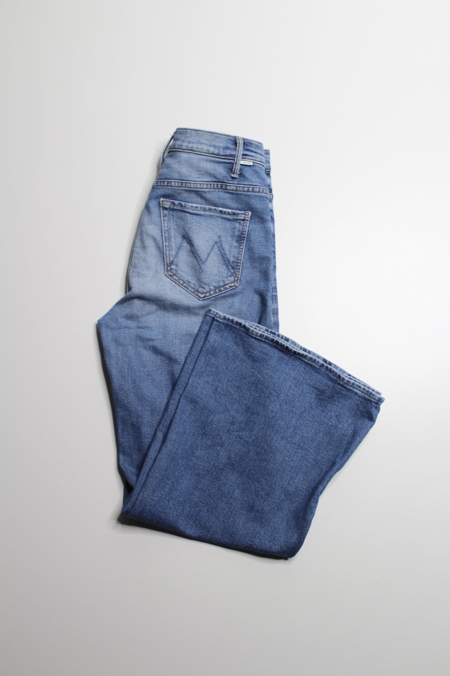 Mother high on the hog ‘the hustler roller ankle’ jeans, size 28 (28")