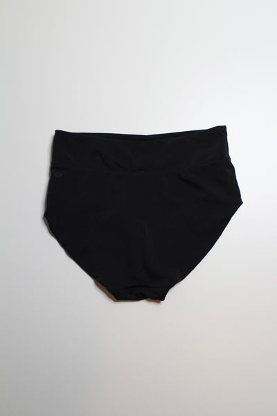 Lululemon black reversible all that glimmers bikini bottoms. No size.Fits like medium.  Fits like 6/8 *new