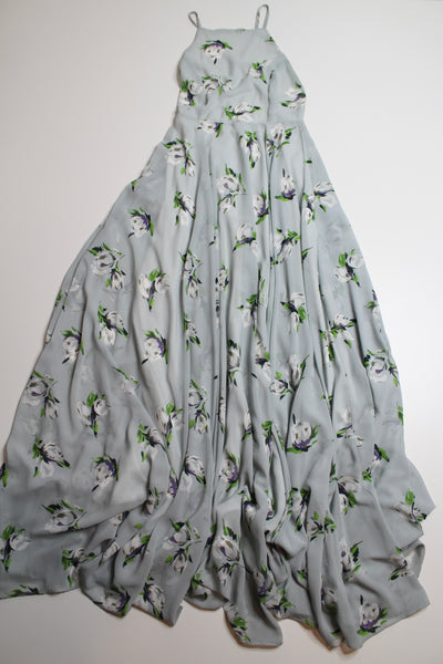 Space 46 Boutique light seafoam green payton floral maxi dress, size small (price reduced: was $40)